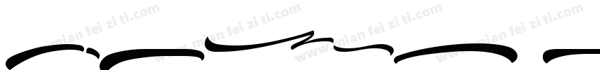 Jitzu Swash Regular字体转换